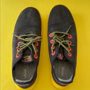 Allbirds Black and Yellow Sneakers